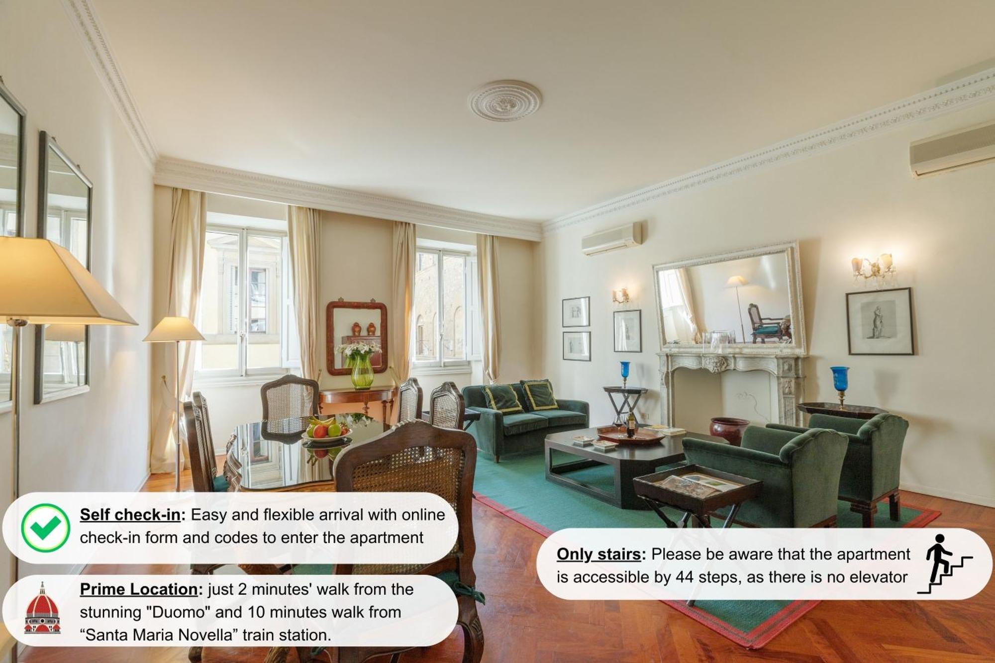 Velluto Elegant Apartment Near The Duomo فلورنس المظهر الخارجي الصورة